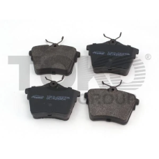 Колодки гальмівні задні Peugeot 407 рік 2004 — 2010