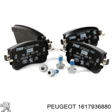 Тормозні колодки задні GP Peugeot Expert 3 (1617936880)