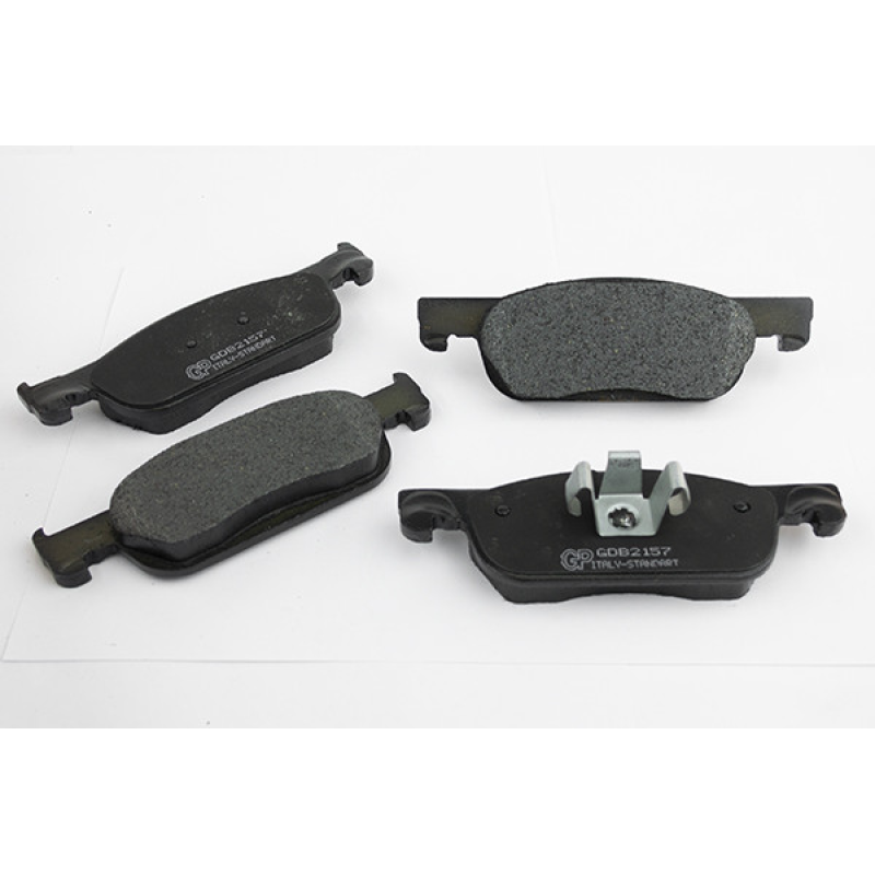 Колодки гальмівні передні дискові (155mm) GP Renault Logan 2, MCV 2 Колодки гальмівні передні дискові (155mm) GP Renault Logan 2, MCV 2