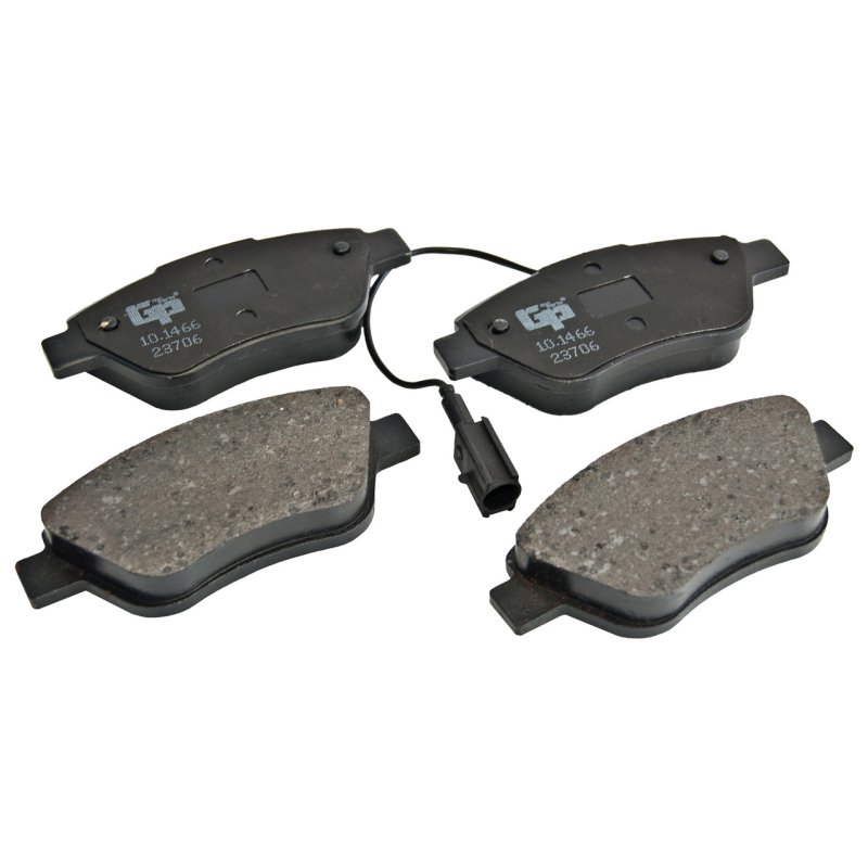 Гальмівні колодки передні 123mm Fiat Doblo l Fiorino ll, Citroen Nemo GP 101466