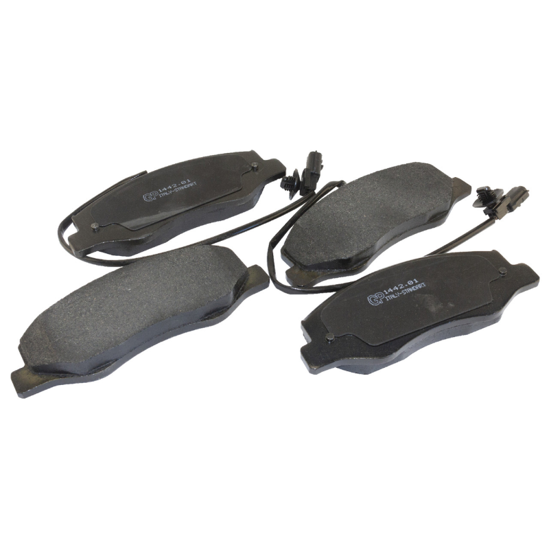 Гальмівні колодки задні Renault Master lll спарка GP 144201 Гальмівні колодки задні Renault Master lll спарка GP 144201