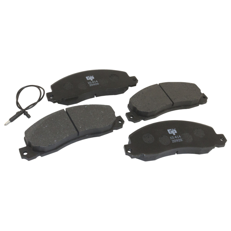 Гальмівні колодки передні Renault Trafic l (супорт з 2 поршнями) GP 10414 Гальмівні колодки передні Renault Trafic l (супорт з 2 поршнями) GP 10414