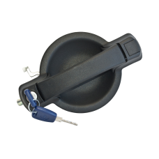 Ручка передня права зовнішня (735309959) +личинка +2 ключа Miraglio Fiat Doblo 1 (MG80470)