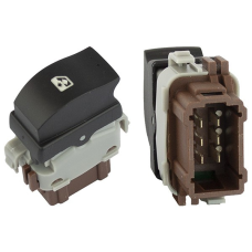 Кнопка склопідіймача лівих дверей GP Nissan Interstar 1 (8200242600)