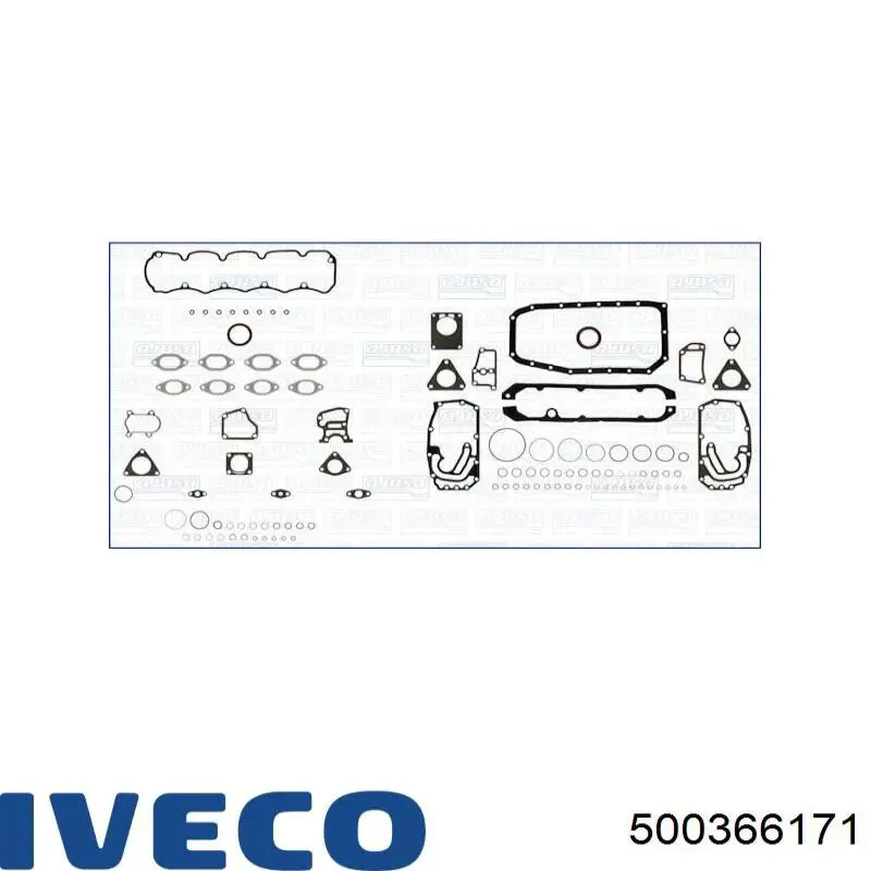 Комплект прокладок Iveco 2,8 HDi E3 8140.43 B(K)(N)(R)(S) повний GP Комплект прокладок Iveco 2,8 HDi E3 8140.43 B(K)(N)(R)(S) повний GP
