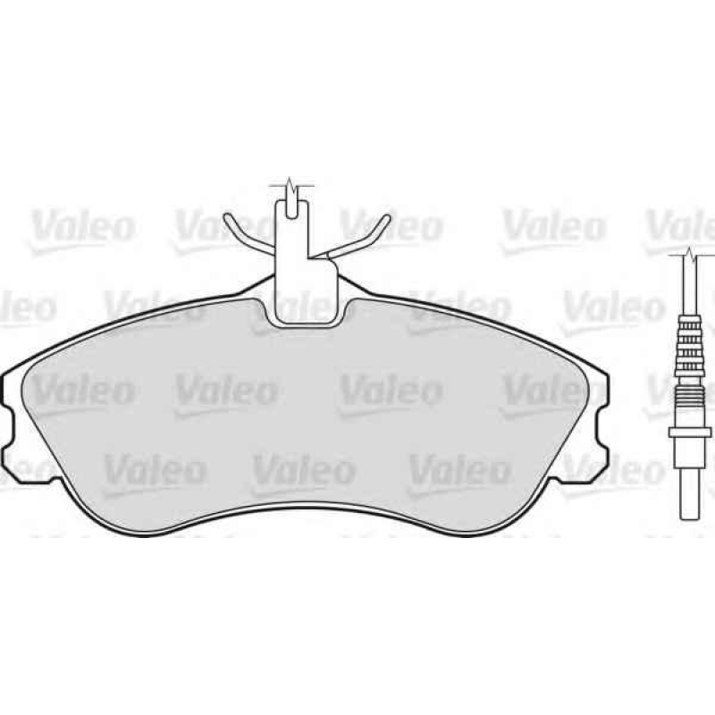 Колодки гальмівні передні Citroen Berlingo 1996- Колодки гальмівні передні Citroen Berlingo 1996-