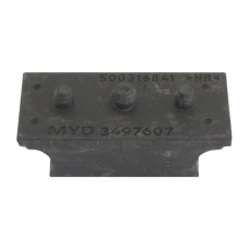 Відбійник ресори Iveco E3/4/5/6 35S (500316841) передн пластик нижн GP